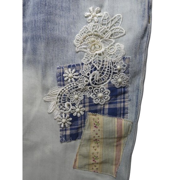 Lauren Ralph Lauren Women's Blue Jeans‎ Size 10 - Picture 5 of 7